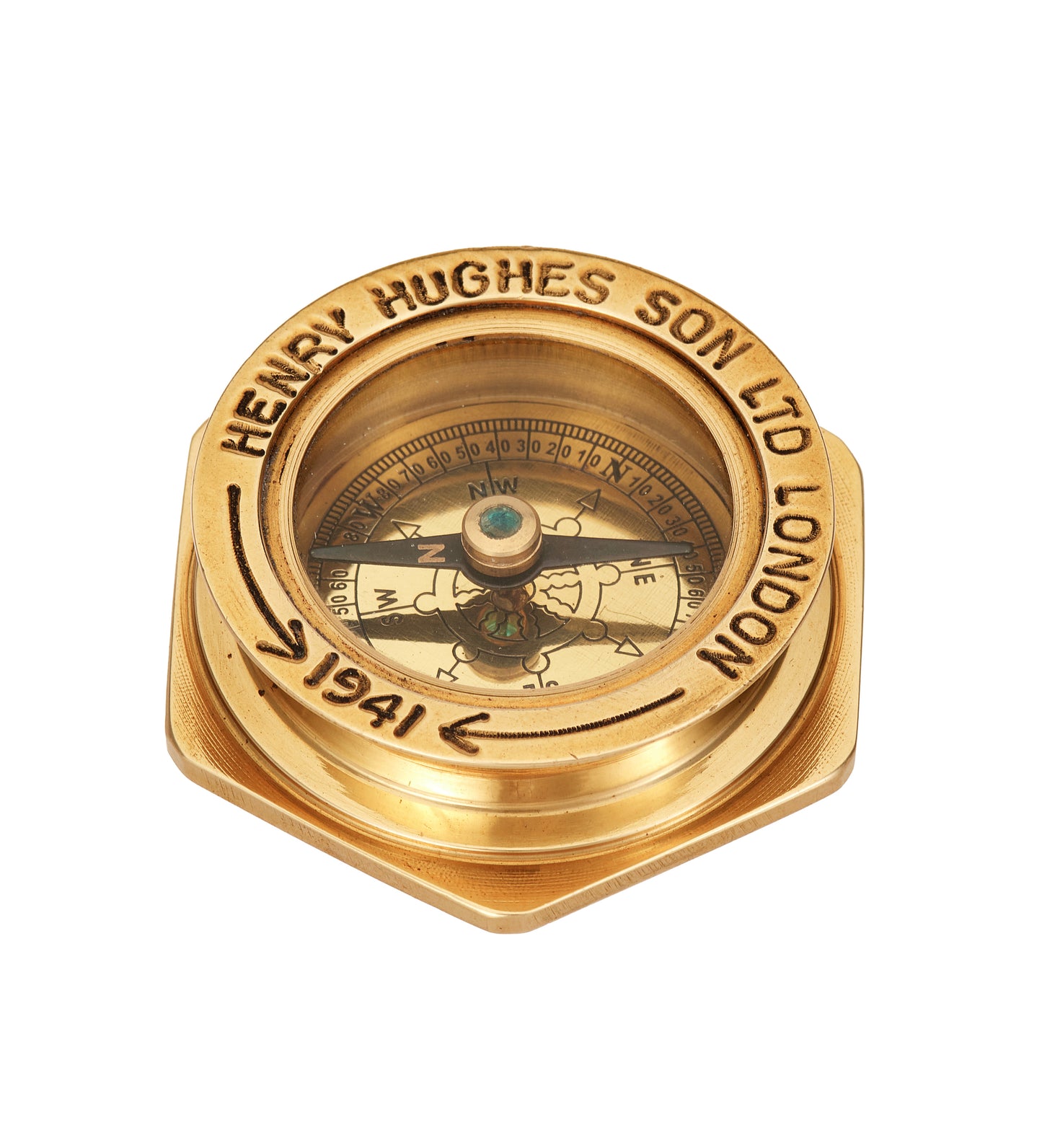 Solid Brass Compass-best for gifting For Dad-groomsmen-for son's Graduation Gift-for Him-Best Graduation Gifts-best gift for travellers