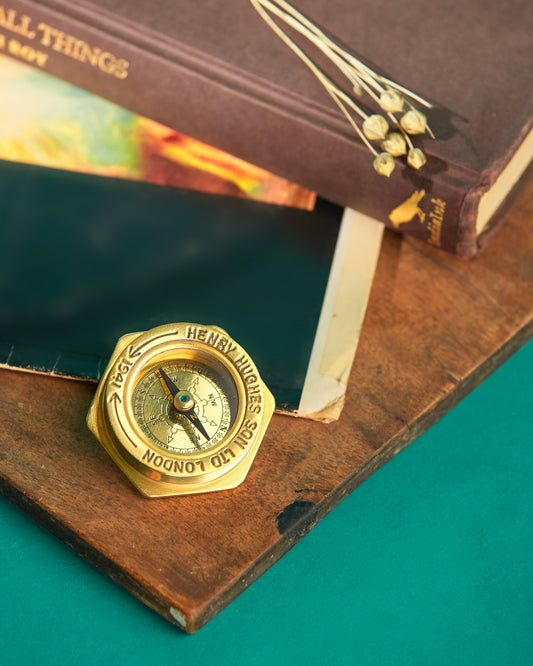 Solid Brass Compass-best for gifting For Dad-groomsmen-for son's Graduation Gift-for Him-Best Graduation Gifts-best gift for travellers