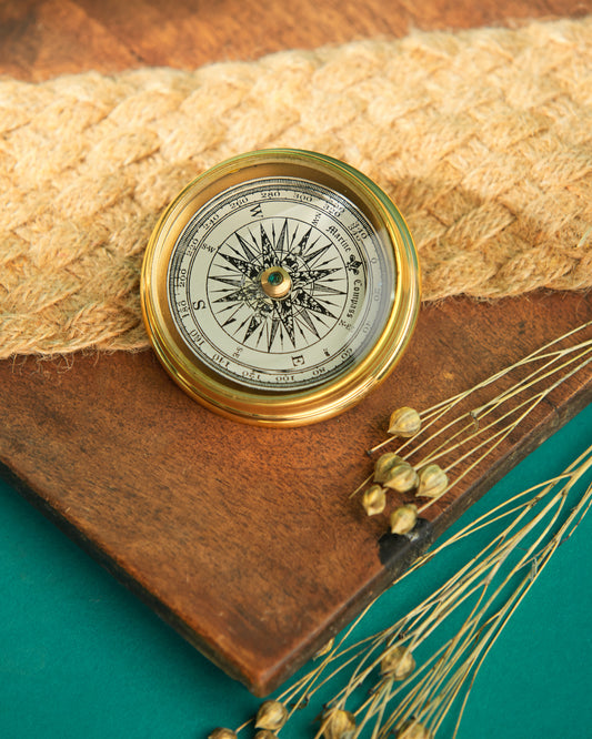 Solid Brass Compass-best for gifting For Dad-groomsmen-for son's Graduation Gift-for Him-Best Graduation Gifts-best gift for travellers